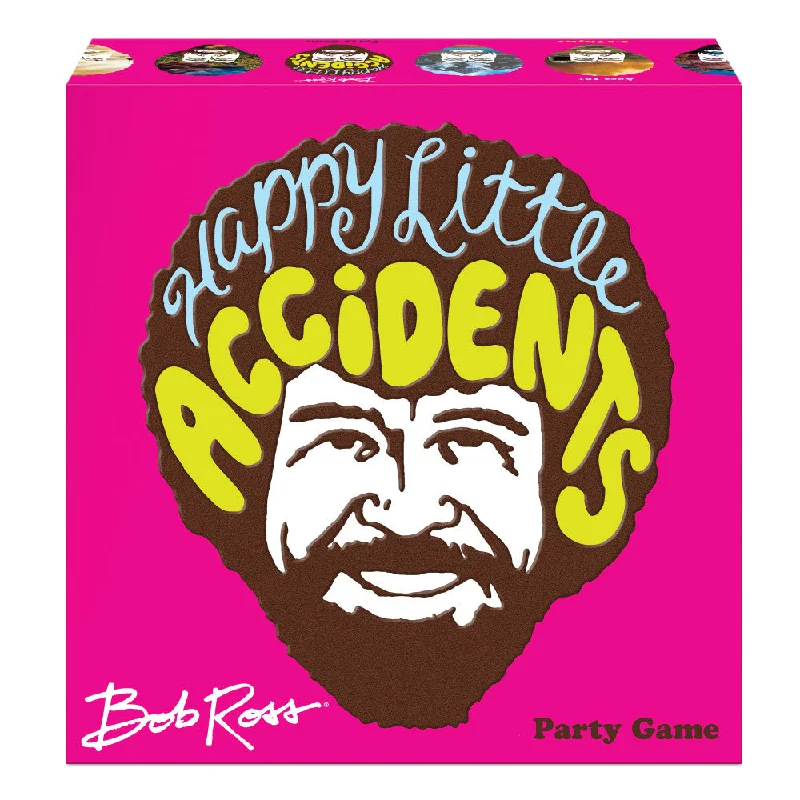 Addictive games Bob Ross Happy Little Accidents Party Game
