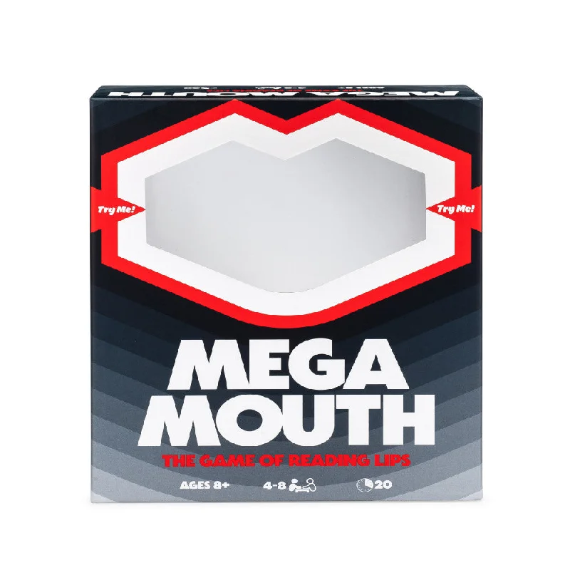 Competitive games Mega Mouth Ultimate Lip-Reading Challenge Party Game by Big G Creative