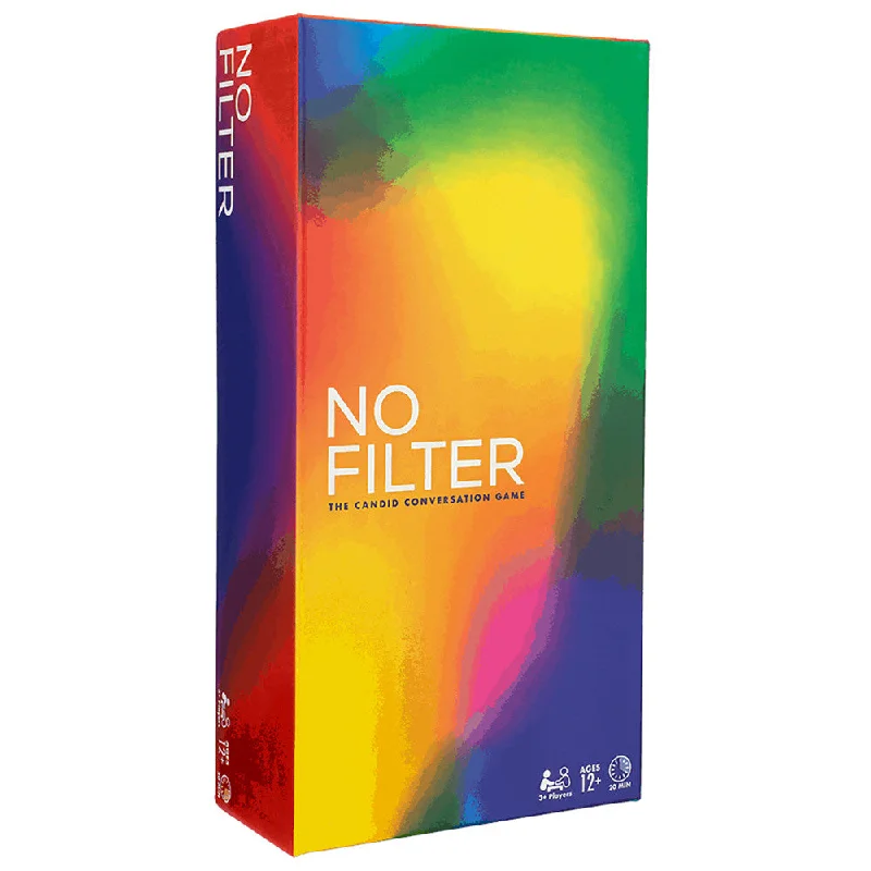Casual games No Filter Candid Conversation Game by Big G Creative, 3+ Players, Ages 12+