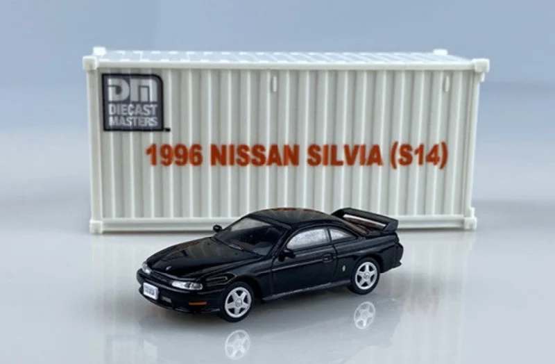 Durable toysBM CREATIONS 1/64 NISSAN SILVIA S14 BLACK