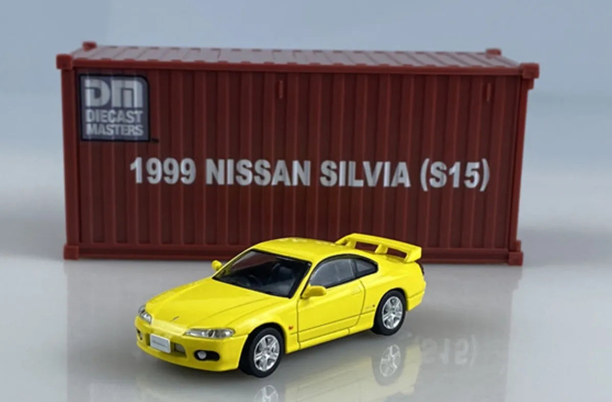 Durable toysBM CREATIONS 1/64 NISSAN SILVIA S15 YELLOW