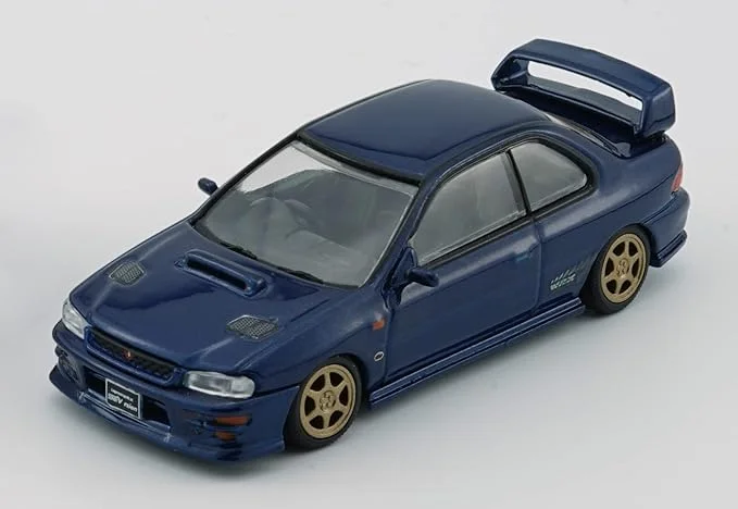 Fun toy carsBM CREATIONS 1/64 SUBARU 1994 IMPREZA WRX TYPE-R BLUE