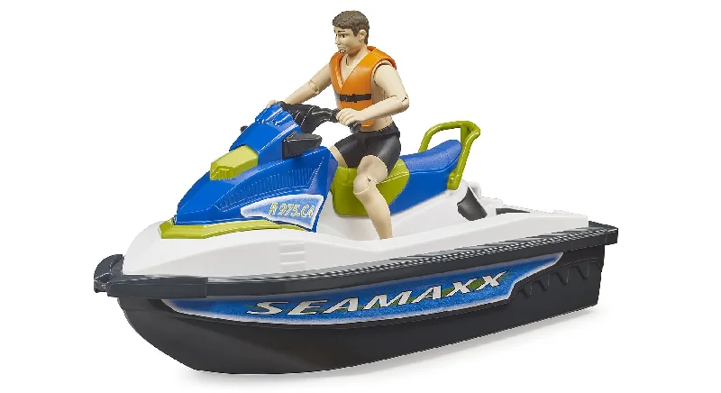 High-quality toy cars bruder BWorld Wasserfahrzeug mit Fahrer