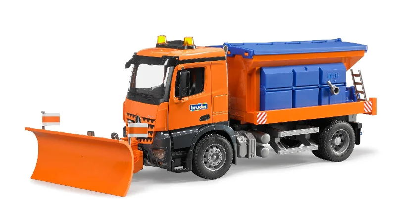 High-quality materials toys bruder MAN Arocs Winterdienst mit Schneepflug