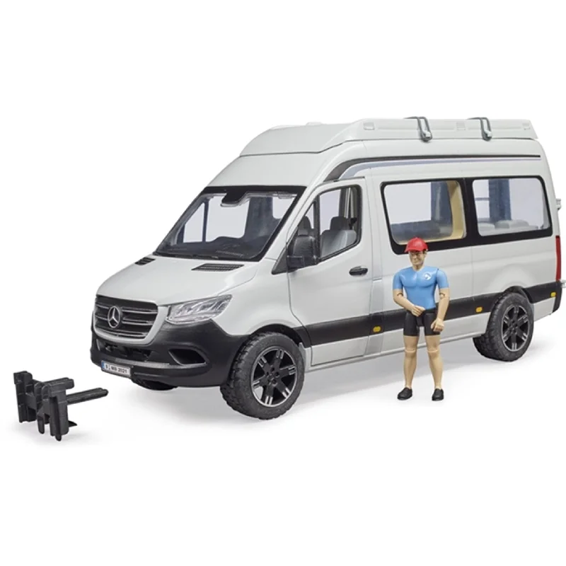 Enthusiastic toysBruder MB Sprinter Camper with Driver