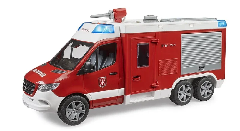 Playful toys bruder MB Sprinter Feuerwehrfahrzeug mit Licht- und Soundmodul