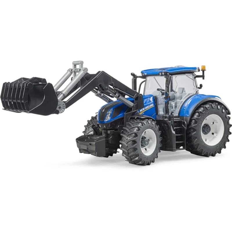 High-quality materials toys Bruder New Holland T7.315 with frontloader