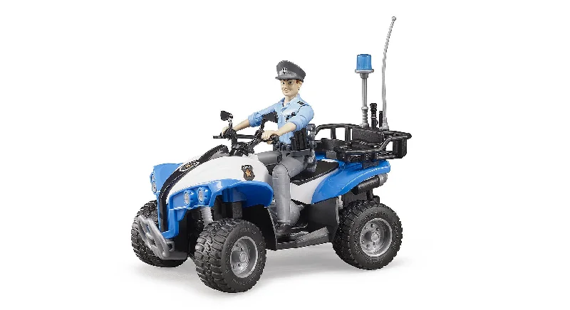 Playful toys bruder Polizei-Quad mit Polizeibeamten und Zubehör