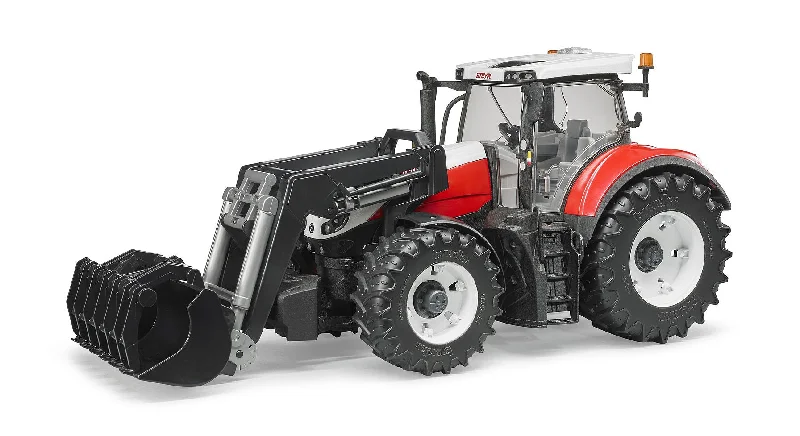 Playful toys bruder Steyr 6300 Terrus CVT mit Frontlader