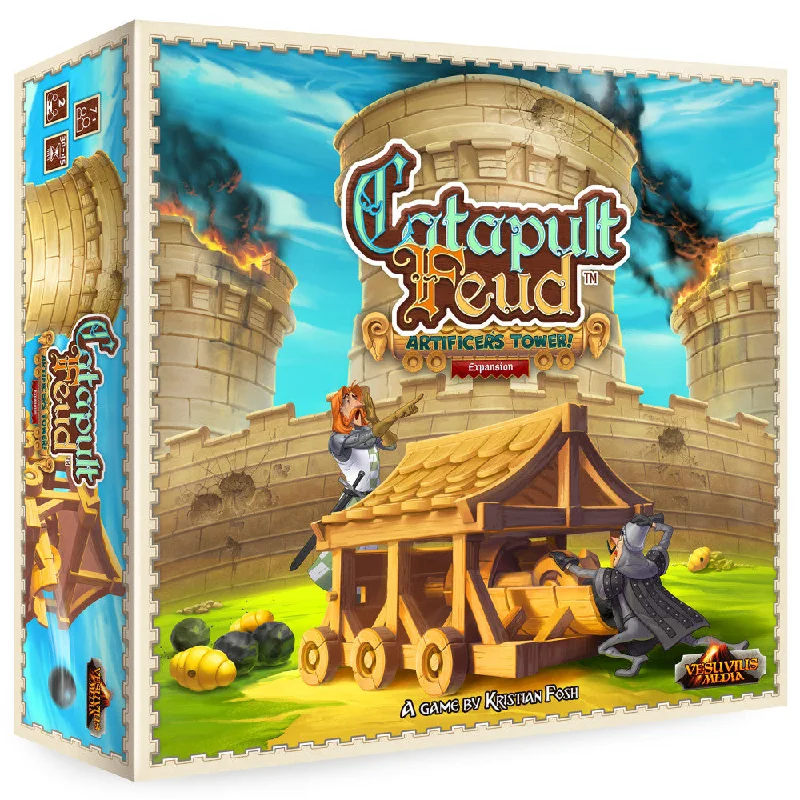 Casual games Catapult Feud: Artificer's Tower Expansion Set