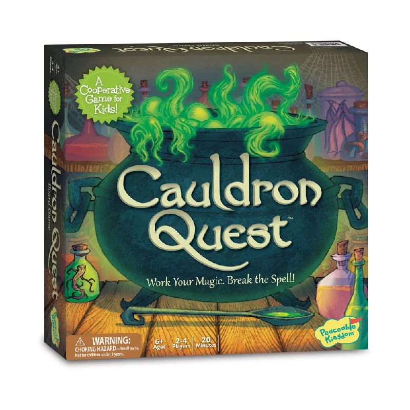 Entertaining games Cauldron Quest Cooperative Strategy Board Game by Peaceable Kingdom