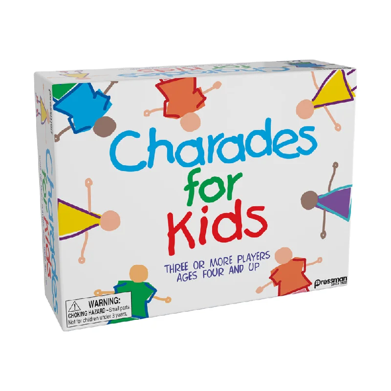 Entertaining games Charades for Kids Family Fun Game by Pressman Toy