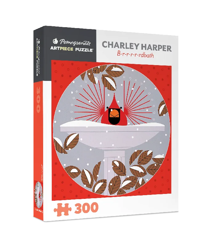 Addictive games Charley Harper B-r-r-r-r-rdbath 300 Piece Puzzle