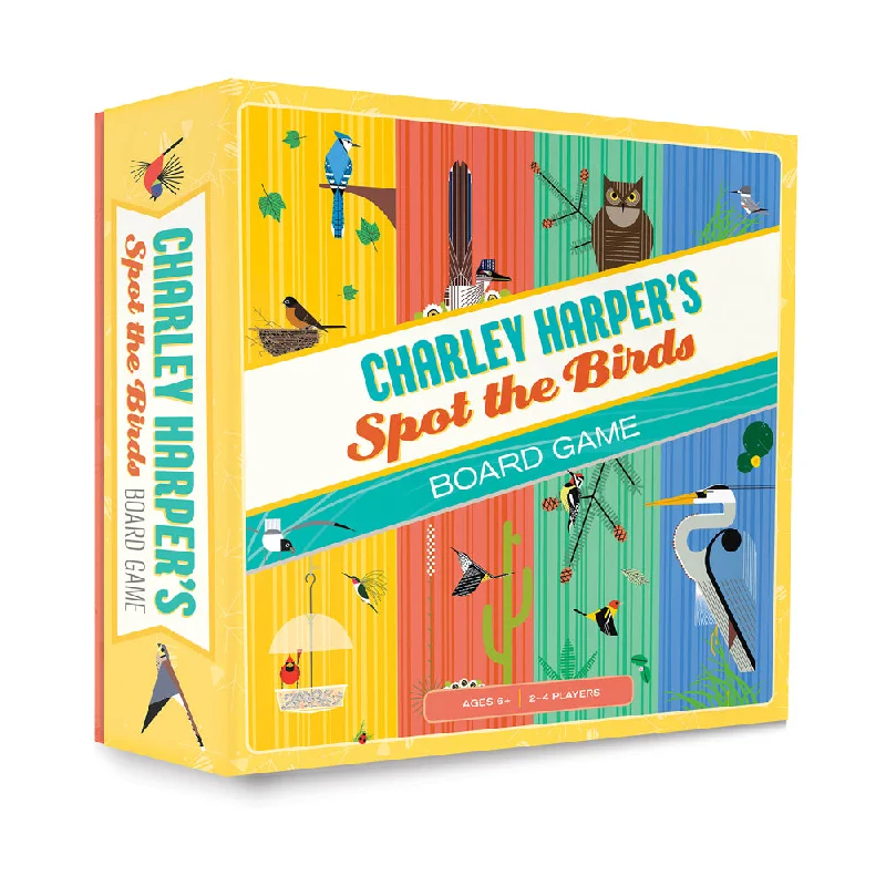 Addictive games Charley Harper's Spot the Birds Educational Board Game