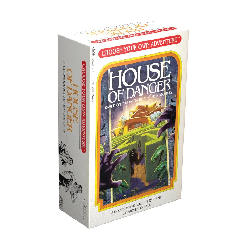 Intricate puzzles Choose Your Own Adventure: House of Danger Board Game by Z-Man Games