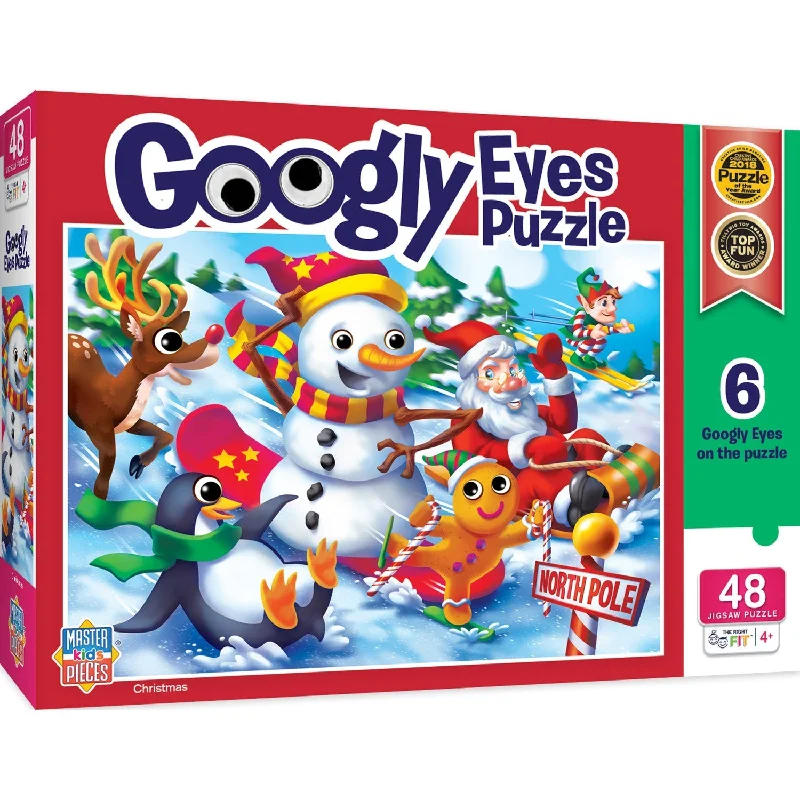 Fun gamesChristmas 48 Piece Googly Eyes Puzzle