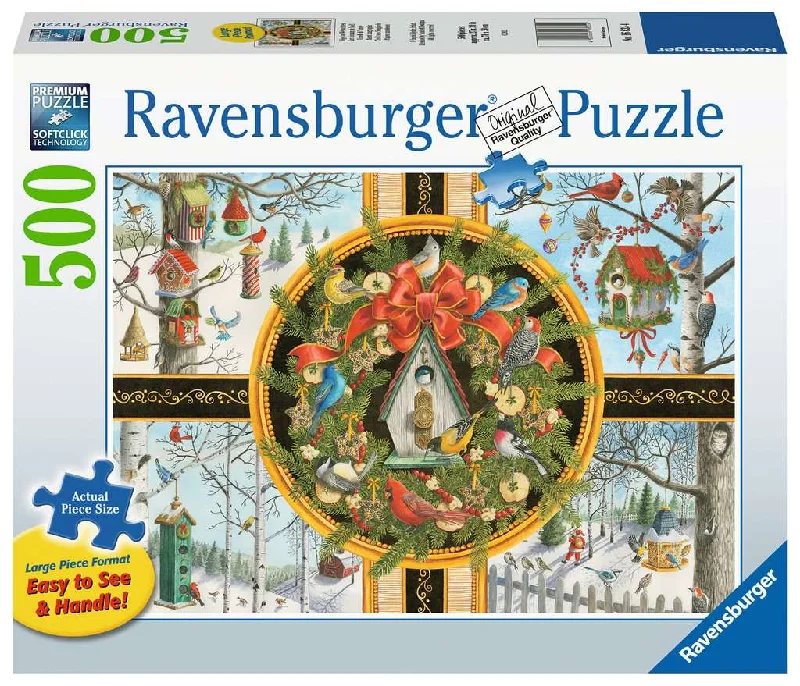 Innovative gamesChristmas Songbirds 500 Piece Large Format Puzzle