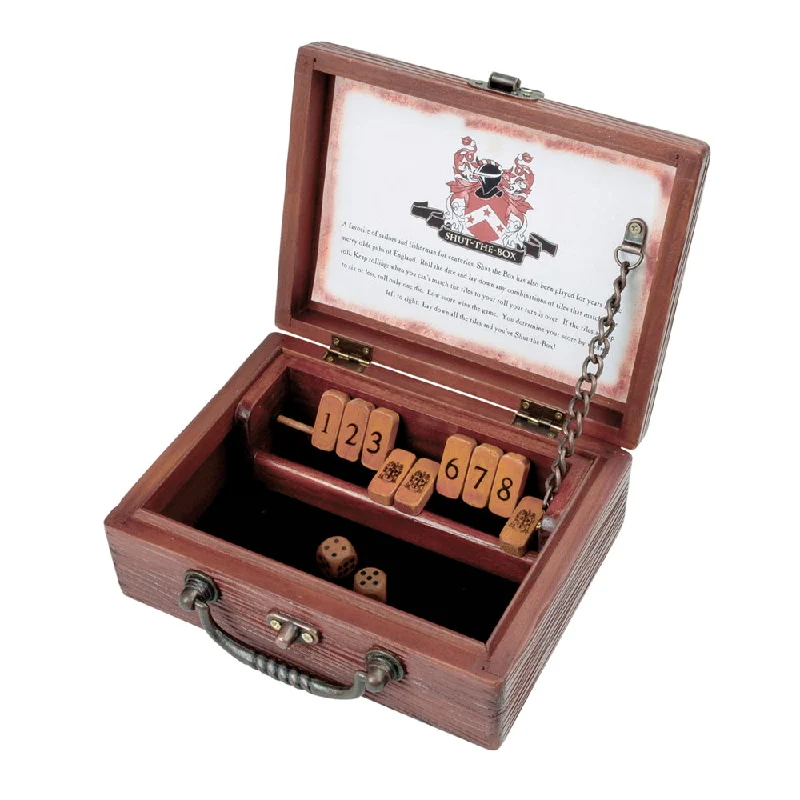Casual games Circa Shut the Box Classic Dice Game