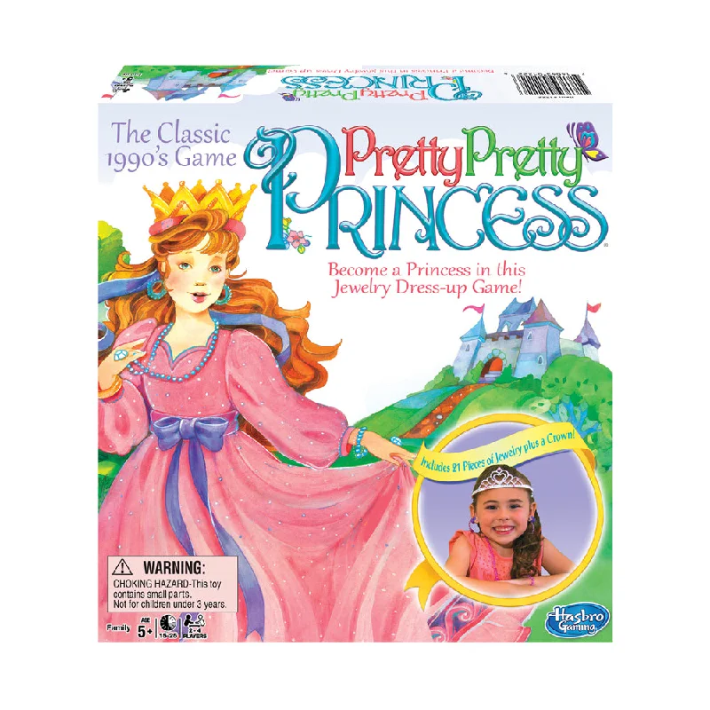 Multi-level puzzles Classic Pretty Pretty Princess Jewelry Dress-Up Board Game