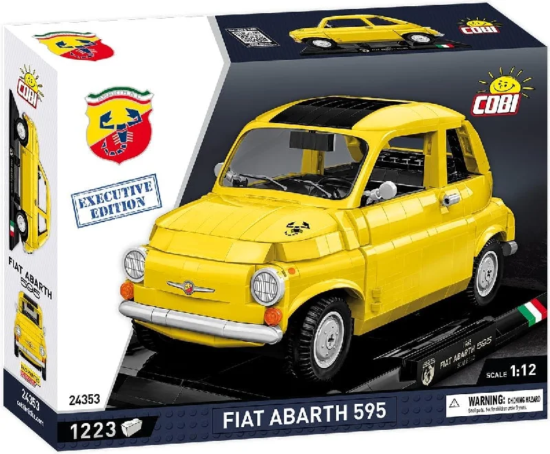 Durable toysCobi 1223 PCS CARS /24353/ 1965 FIAT 500 ABARTH EXECUTIVE EDITION