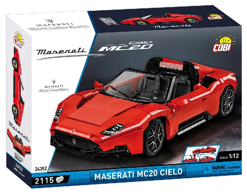 High-quality materials toys Cobi 2115pcs HC WWII Maserati MC Cielo