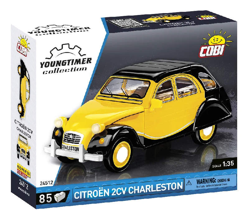 Durable toysCobi 85pcs Youngtimer Citroen 2CV Charleston