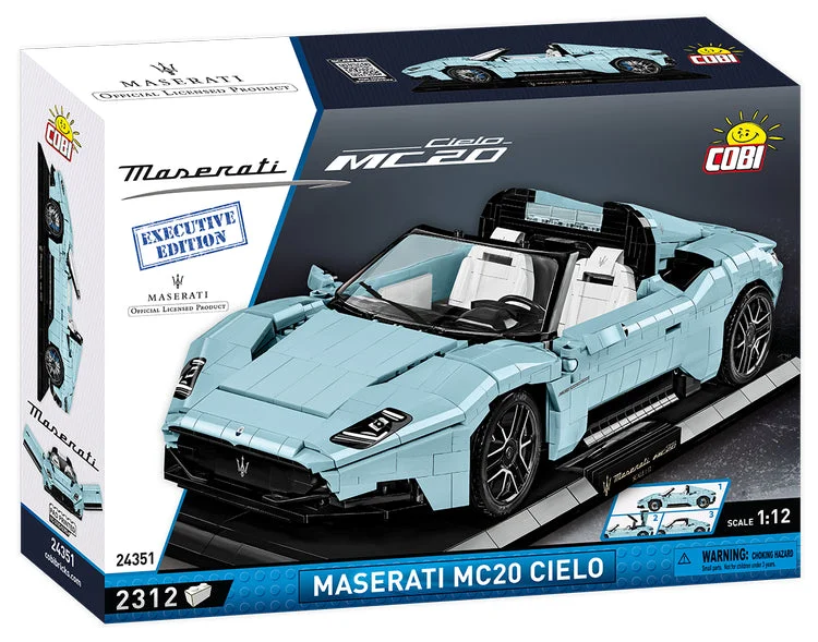 Fun toy carsCobi Maserati Collection MASERATI MC20 CIELO Vehicle - EXECUTIVE EDITION