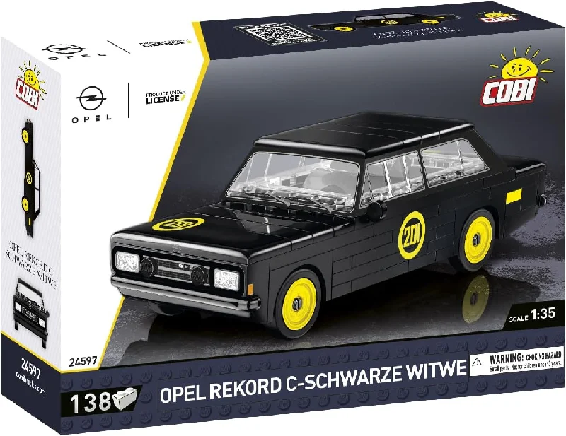 High-quality materials toys Cobi Opel Collection OPEL REKORD C - SCHWARZE WITWE Vehicle