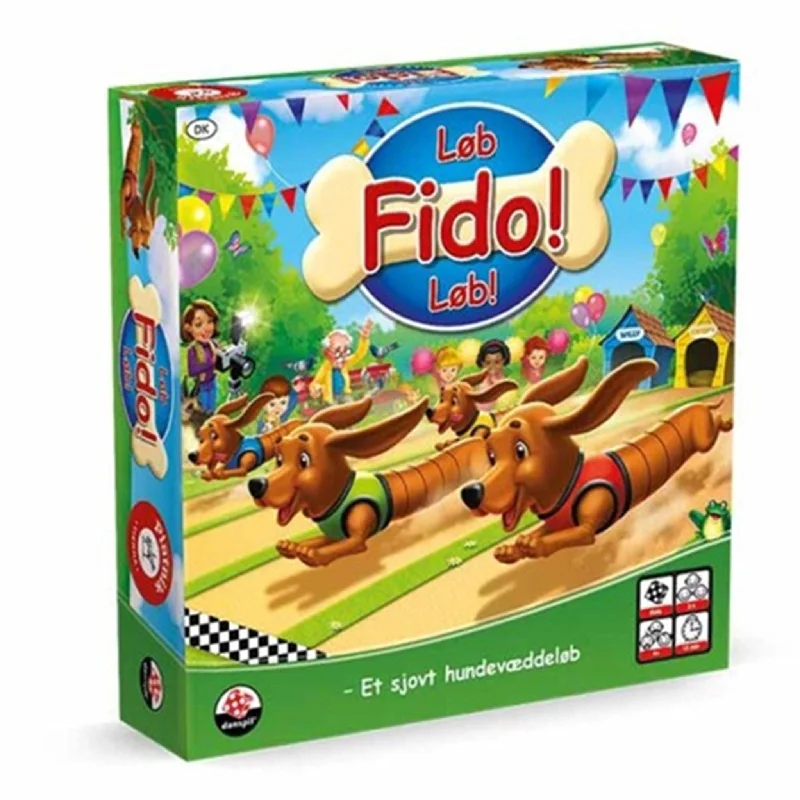 Entertaining games Danspil Løb Fido Løb!