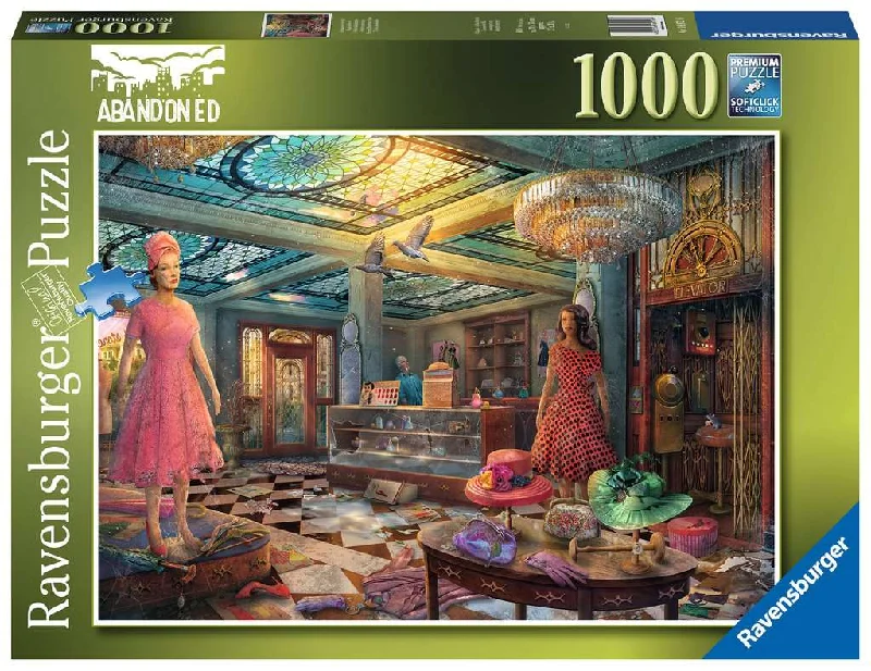 Age-appropriate puzzles Deserted Department Store 1000 Piece Puzzle