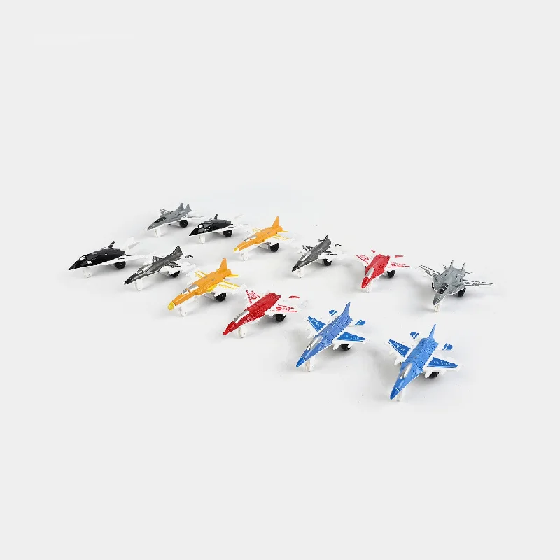 Fun toy carsDie Cast Fighter Plane | 12PCs