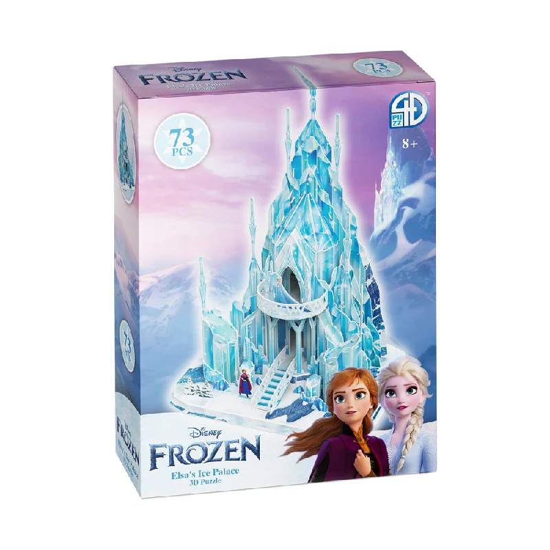 Social games Disney Frozen Elsa's Ice Palace 3D Puzzle - 73 Pieces