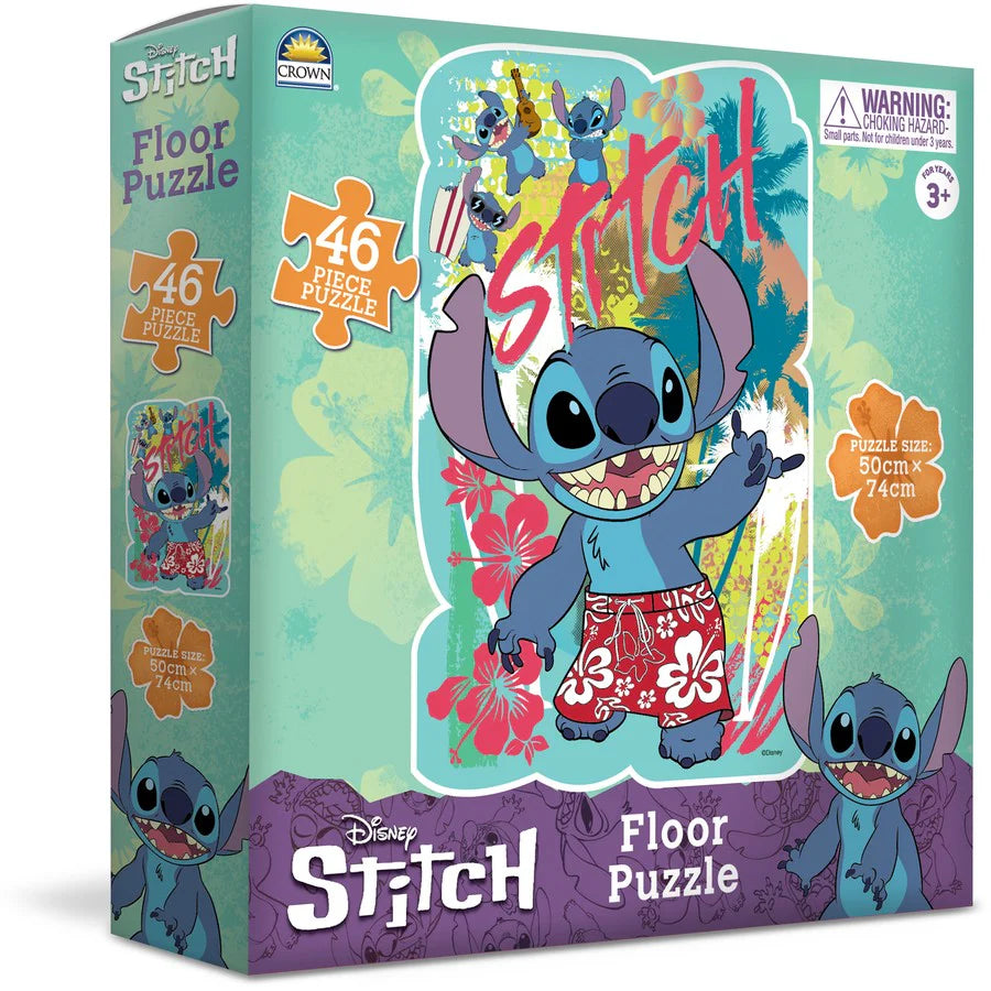 Multi-level puzzles DISNEY STITCH FLOOR PUZZLE 46PC