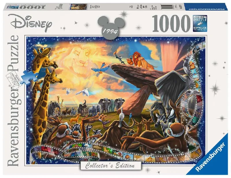 Challenging puzzles Disney The Lion King 1000 Piece Puzzle