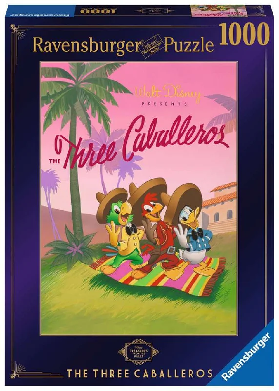 Exciting gamesDisney Treasures From The Vault The Three Caballeros 1000 Piece Puzzle