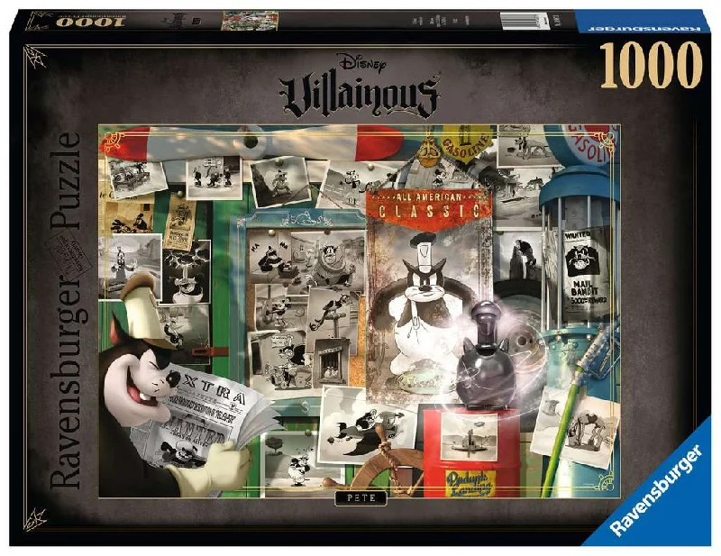 Engaging puzzlesDisney Villainous Pete 1000 Piece Puzzle