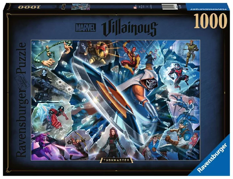 Time-consuming puzzles Disney Villainous Taskmaster 1000 Piece Puzzle