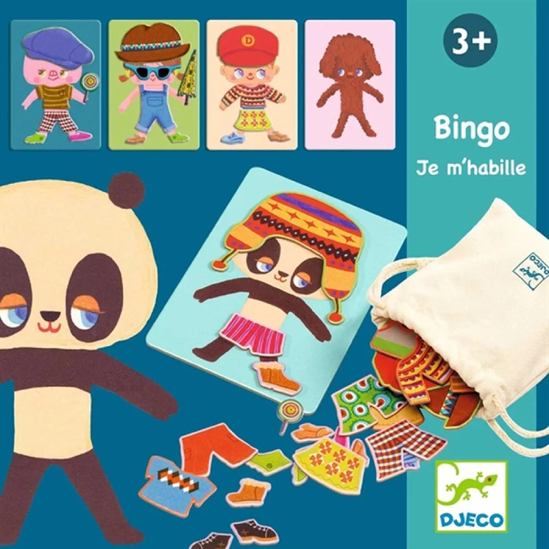 Interactive games Djeco Billedlotteri Jeg Klæder Mig På