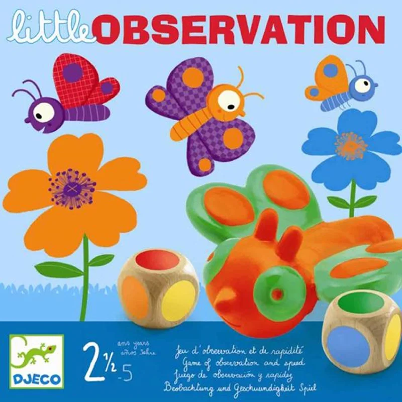 Thought-provoking puzzles Djeco Farve Sommerfuglen
