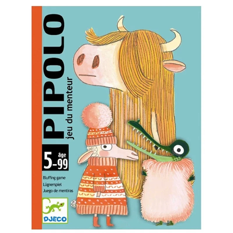 Intricate puzzles Djeco Kortspil Pipolo