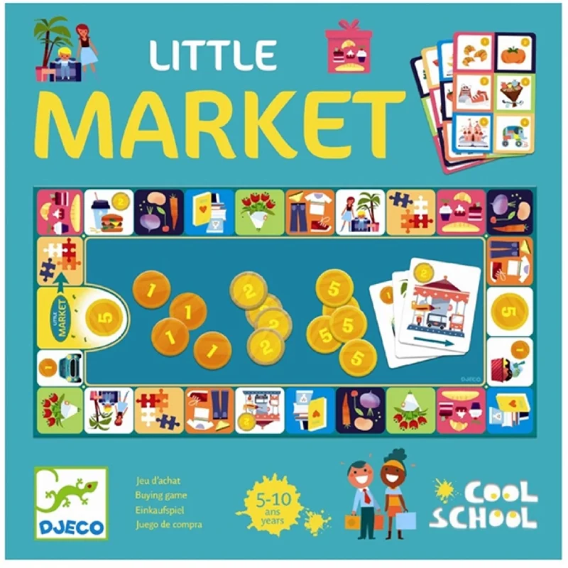 Engaging puzzlesDjeco Spil Petit Market