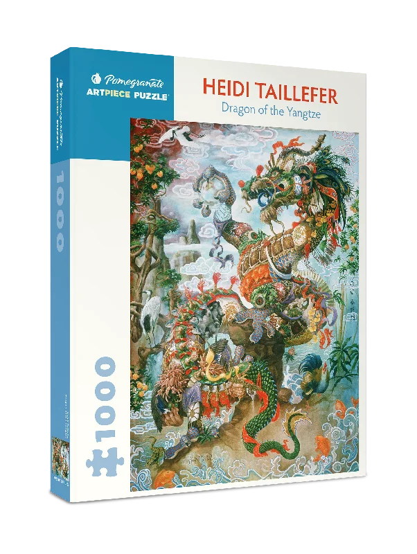 Intricate puzzles Dragon of The Yangtze - 1000 Piece Heidi Taillefer Puzzle