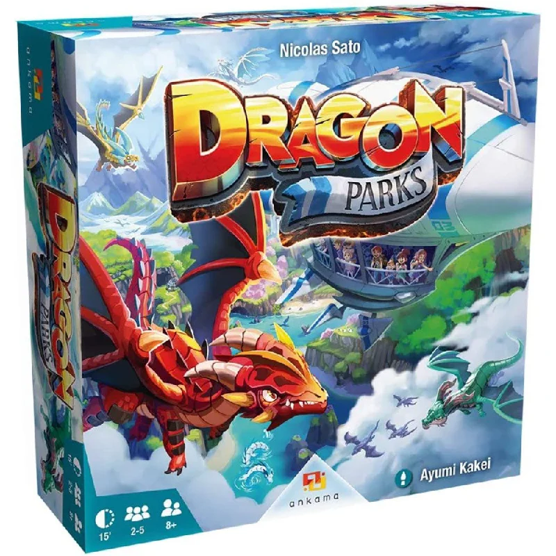 Fast-paced games Dragon Parks Fantasy Drafting Board Game