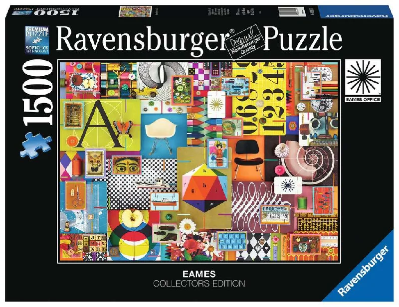 Logical puzzles Eames House of Cards 1500 Piece Puzzle
