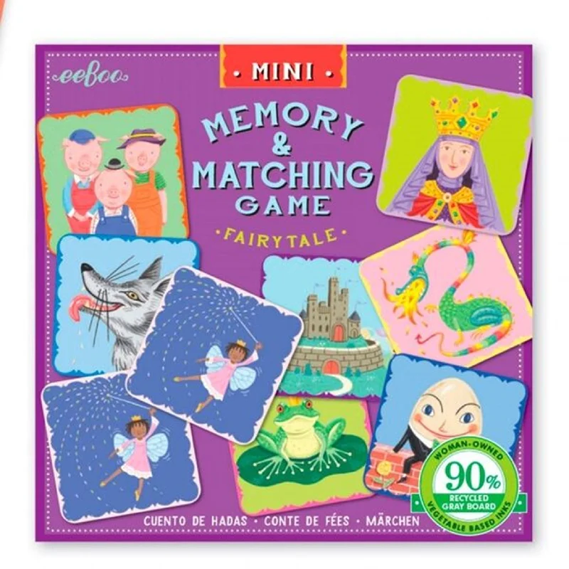 Logical puzzles Eeboo Miniature Huskespil - Eventyr