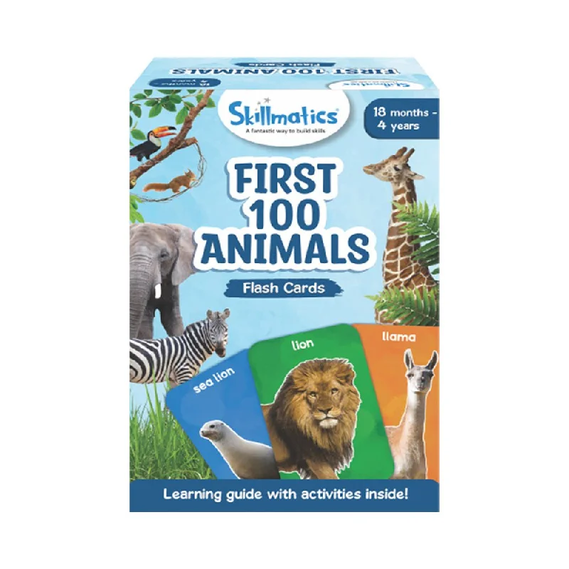 Competitive games First 100 Animals Flash Cards