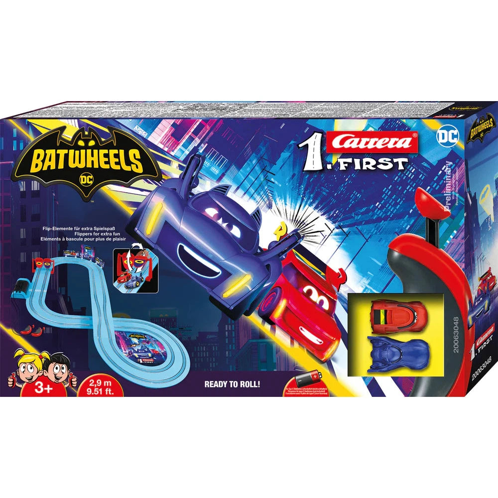 Fun toy carsFirst Battery Set DC Batwheels - Ready to Roll 2.9 meters