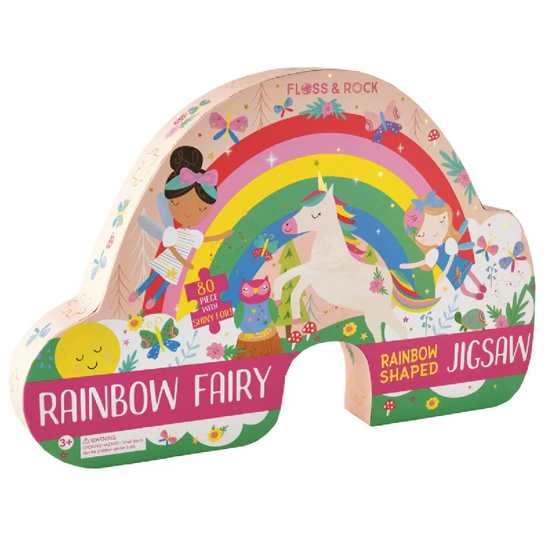 Strategic puzzles Floss & Rock | Puzzle | 80pc Rainbow Fairy