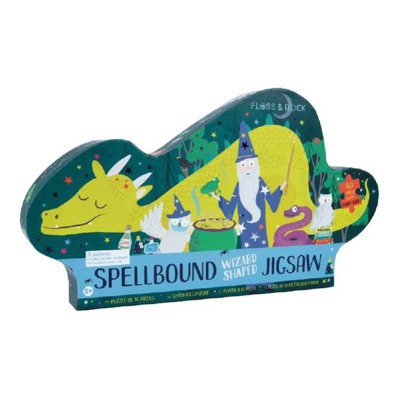 Logical puzzles Floss & Rock | Puzzle | 80pc Spellbound Wizard