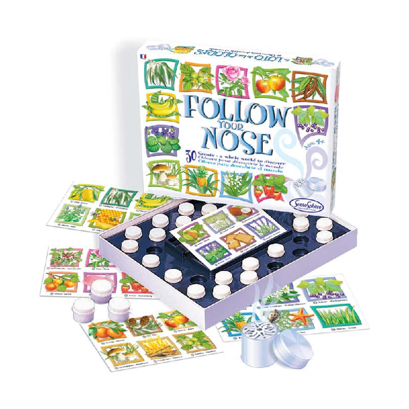 Addictive games Follow Your Nose Sensory Board Game by SentoSphere